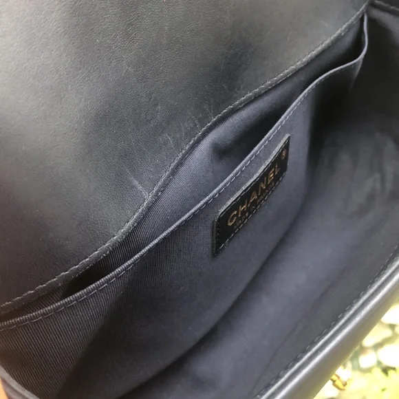 💎✨ celebrity ✨💎 Chanel boy bag quilted 25 crossbody - Picture 10 of 16